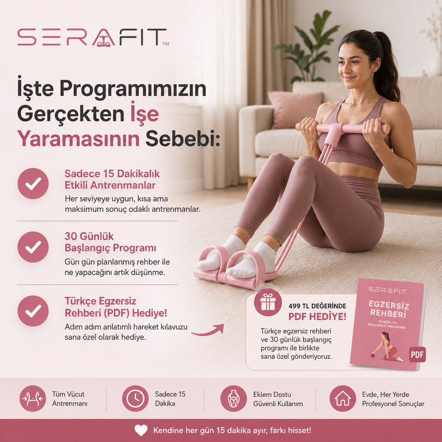 SERAFIT™ Evde Sıkılaşma ve Form Sistemi görsel 5