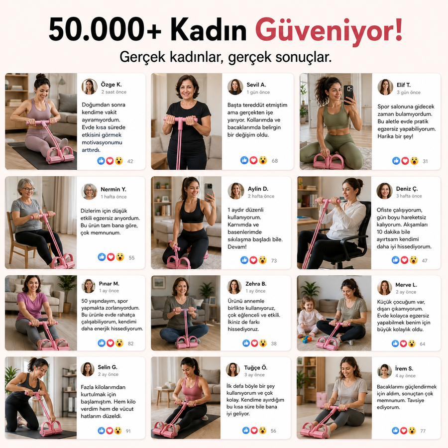 SERAFIT™ Evde Sıkılaşma ve Form Sistemi görsel 3
