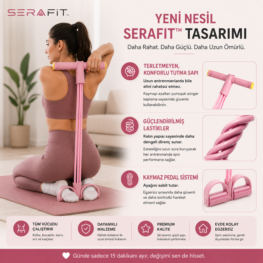 SERAFIT™ Evde Sıkılaşma ve Form Sistemi görsel 7
